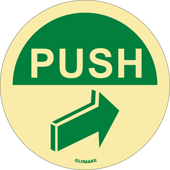 PUSH SIGN
 (GR 05)